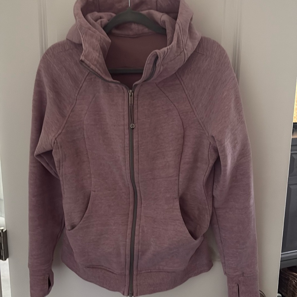 Lululemon scuba sweatshirt dusty rose